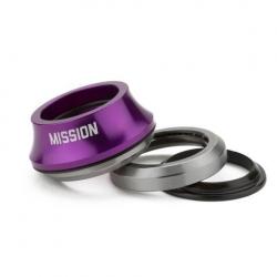 Mission Turret purple BMX headset
